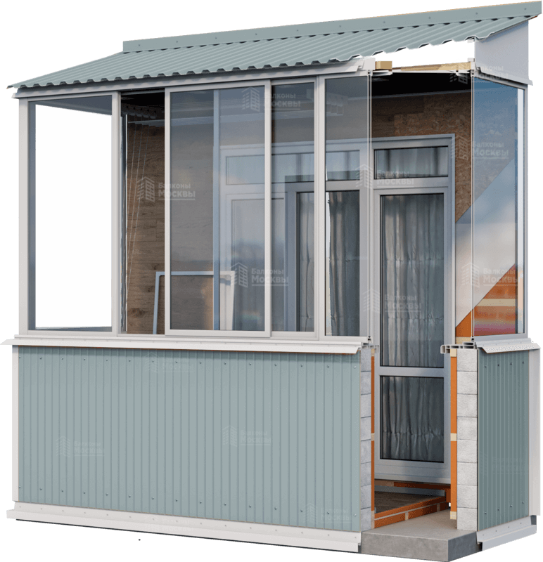 Остекление балконов и лоджий