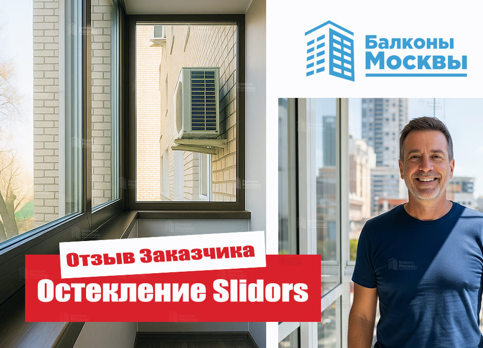 Остекление Slidors<br> Отзыв заказчика
